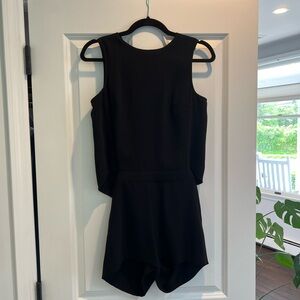 Open back romper